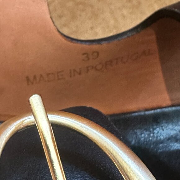 Vanessa Bruno Fussbett Sandals, Black, Size 39 - Picture 12 of 12